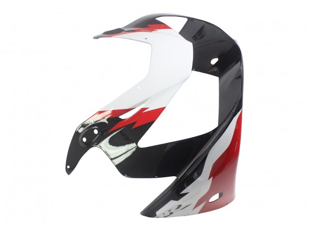 Carenados Moto Honda CBR900RR 929 2000-2001 - Blanco Rojo Negro Brillante Carrera