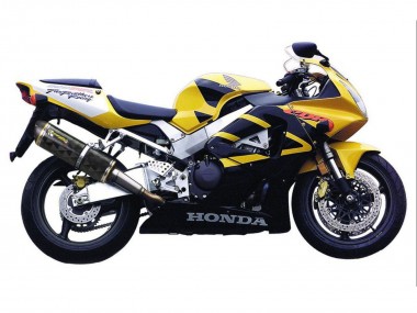 Carenados Moto Honda CBR900RR 929 2000-2001 - Amarillo Azul Oscuro