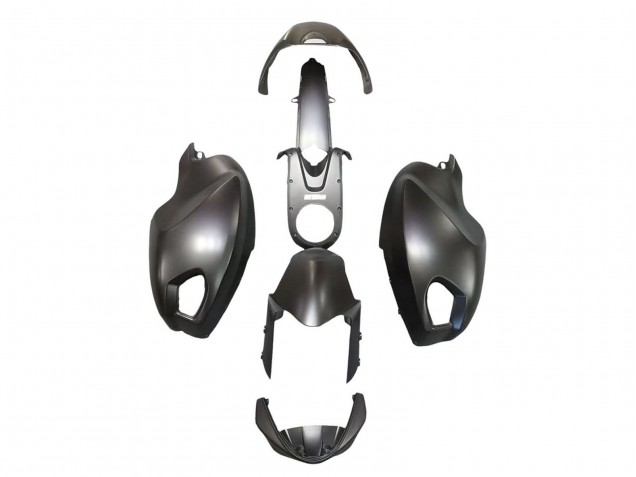 Carenado Moto Ducati Monster 696 796 1100 1100S 2008-2012 - Negro Mate