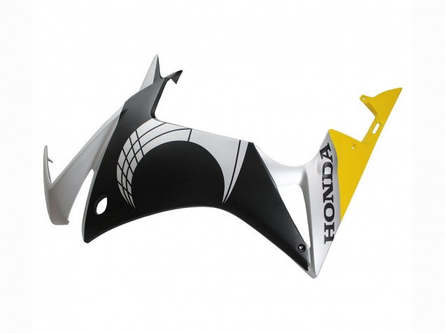 Carenados Moto Honda CBR500R 2013-2015 - Plata Amarillo Negro Mate