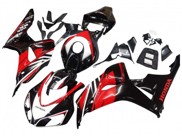 Carenados Moto Honda CBR1000RR 2006-2007 - Rojo Negro Brillante