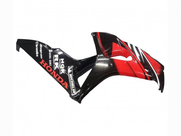 Carenados Moto Honda CBR1000RR 2006-2007 - Rojo Negro Brillante