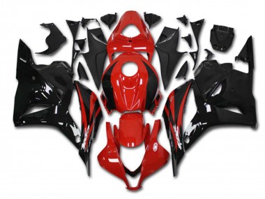 Kits Carenado Moto Honda CBR600RR 2009-2012 - Rojo Negro Brillante