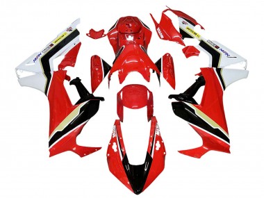 Carenado Moto Honda CBR1000RR 2017-2023 - Blanco Rojo Negro