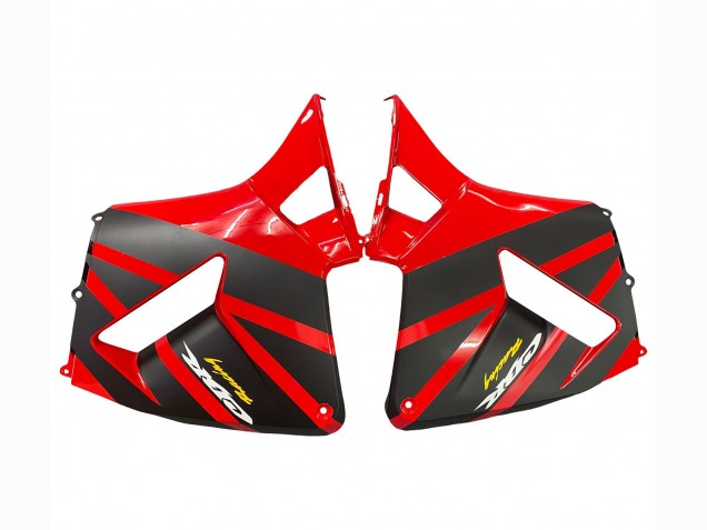 Carenados Moto Honda CBR600RR 2003-2004 - Rojo Negro Mate Carrera