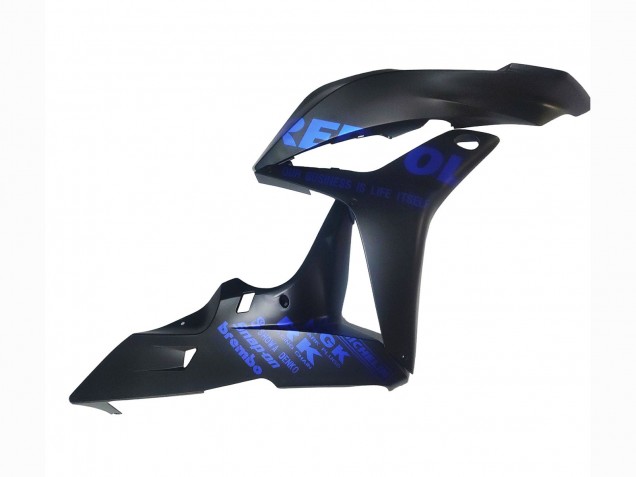 Carenados Moto Honda CBR600RR 2007-2008 - Negro Mate Azul Repsol