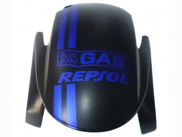 Carenados Moto Honda CBR600RR 2007-2008 - Negro Mate Azul Repsol