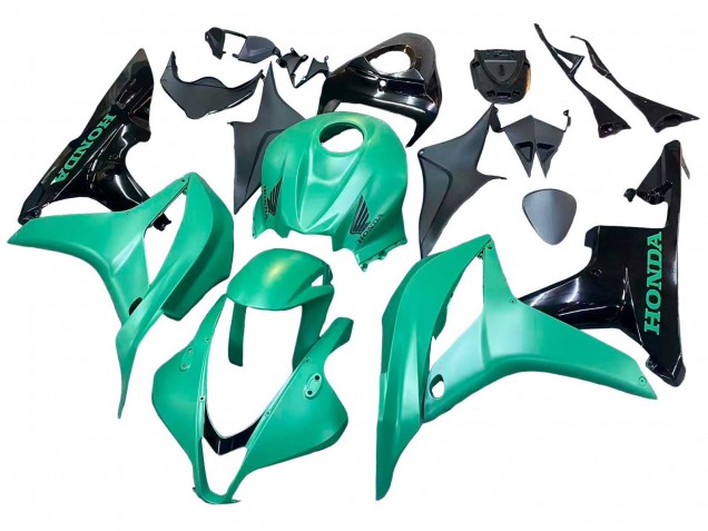 Carenado Moto Honda CBR600RR 2007-2008 - Verde Negro Brillante
