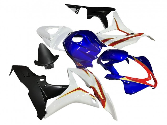 Carenados Moto Honda CBR600RR 2007-2008 - Blanco Azul Rojo Negro Brillante