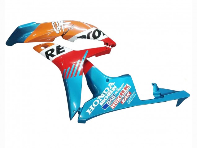 Carenados Moto Honda CBR600RR 2007-2008 - Naranja Blanco Rojo Azul Repsol
