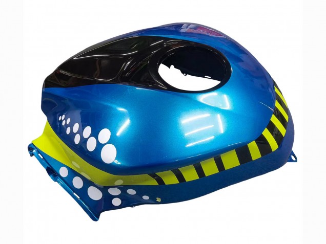 Carenados Moto Honda CBR600RR 2007-2008 - Verde Amarillo Negro Brillante Tiburón 46