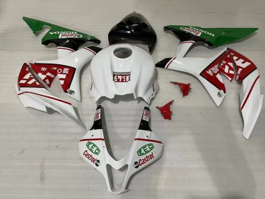 Carenados Moto Honda CBR600RR 2007-2008 - Blanco Verde Rojo Castrol