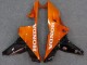 Carenados Moto Honda CBR600RR 2007-2008 - Negro Brillante Naranja Llama