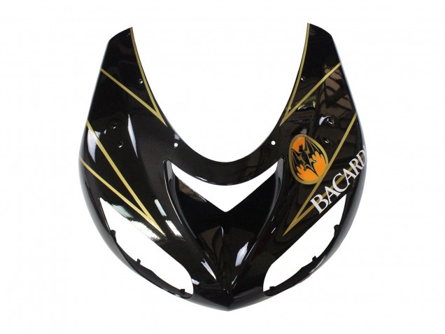 Carenados Moto Kawasaki ZX10R 2006-2007 - Negro Rojo Oro BACARDI