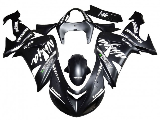 Carenado Moto Kawasaki ZX10R 2006-2007 - Negro Mate