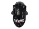 Carenados Moto Kawasaki ZX10R 2006-2007 - Negro Brillante Blanco West