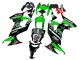 Carenados Moto Kawasaki ZX10R 2008-2010 - Verde Blanco Rojo Negro Monstruo Elf 66