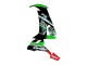 Carenados Moto Kawasaki ZX10R 2008-2010 - Verde Blanco Rojo Negro Monstruo Elf 66