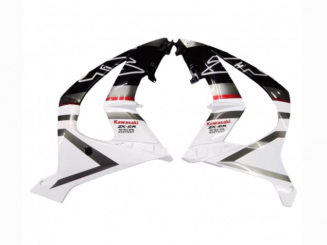 Carenados Moto Kawasaki ZX10R 2011-2015 - Blanco Negro Brillante Negro Mate Rojo