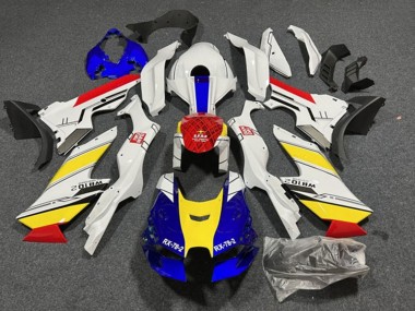 Carenados Moto Kawasaki ZX10R 2021-2025 - Blanco Azul Rojo Amarillo