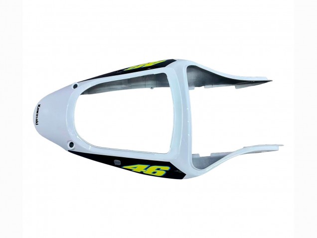 Carenados Moto Kawasaki ZX6R 2000-2002 - Blanco Rojo Negro