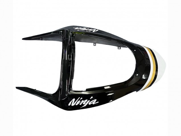 Carenados Moto Kawasaki ZX6R 2003-2004 - Blanco Negro Motul Lucky Strike