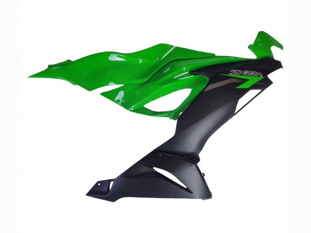 Carenados Moto Kawasaki ZX6R 2019-2022 - Verde Negro Mate