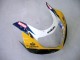 Carenados Moto Suzuki GSXR1000 2000-2002 - Amarillo Azul Oscuro Blanco Motul Corona