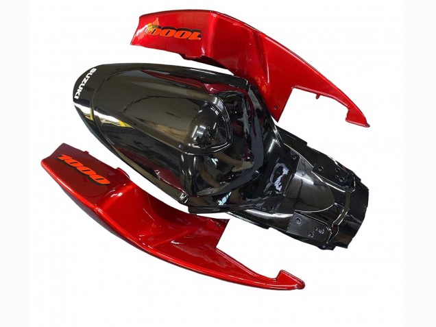 Carenados Moto Suzuki GSXR 1000 2005-2006 - Rojo Negro Brillante