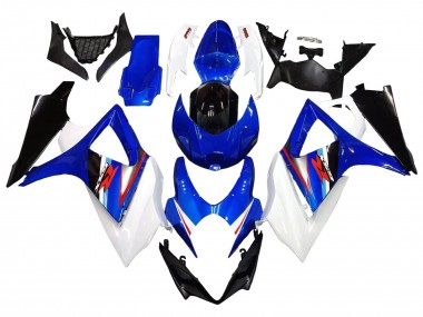 Carenados Moto Suzuki GSXR 1000 2007-2008 - Blanco Azul Negro Rojo