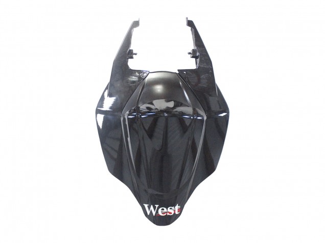 Carenados Moto Suzuki GSXR 1000 2007-2008 - Negro Brillante Blanco West