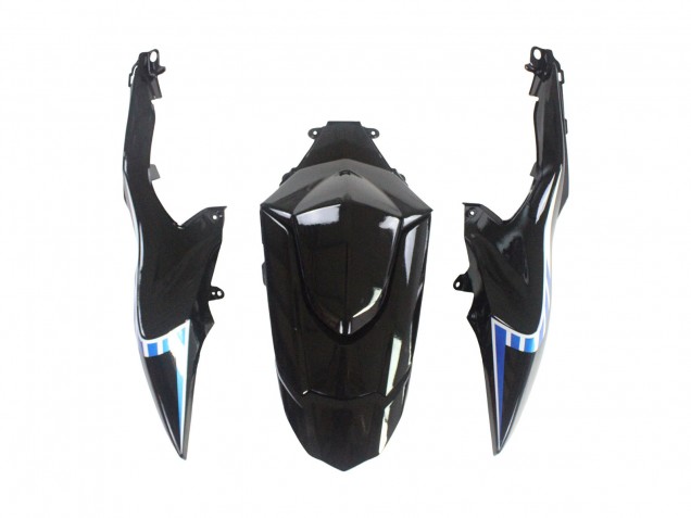 Carenados Moto Suzuki GSXR 1000 2009-2016 - Negro Mate Blanco Azul