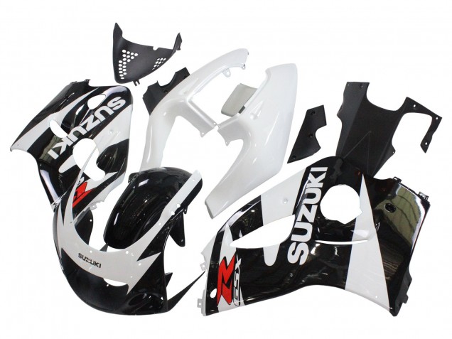 Carenados Moto Suzuki GSXR 600 / GSXR 750 1996-2000 - Negro Blanco