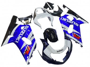 Carenados Moto Suzuki GSXR 600 / GSXR 750 2001-2003 - Azul Blanco Negro Brillante Rojo
