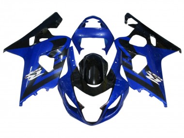 Kits Carenado Moto Suzuki GSXR 600 / GSXR 750 2004-2005 - Azul Negro