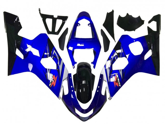 Carenado Moto Suzuki GSXR 600 / GSXR 750 2004-2005 - Azul Blanco Negro
