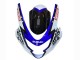 Carenado Moto Suzuki GSXR 600 / GSXR 750 2004-2005 - Blanco Azul Negro Corona Motul