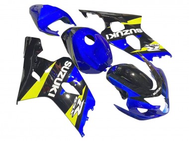 Carenados Moto Suzuki GSXR 600 / GSXR 750 2004-2005 - Azul Amarillo Negro