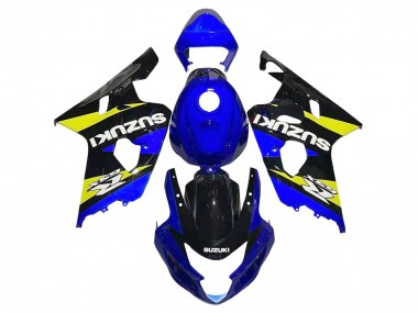 Carenados Moto Suzuki GSXR 600 / GSXR 750 2004-2005 - Azul Amarillo Negro