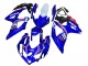 Carenados Moto Suzuki GSXR 600 / GSXR 750 2008-2010 - Blanco Azul Rosa Ecstar Motul