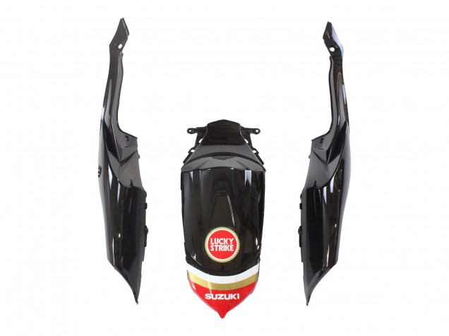 Carenados Moto Suzuki GSXR 600 / GSXR 750 2008-2010 - Negro Brillante Rojo Blanco Motul Lucky Strike