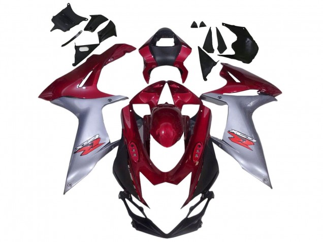 Carenados Moto Suzuki GSXR 600 / GSXR 750 2011-2024 - Rojo Plata