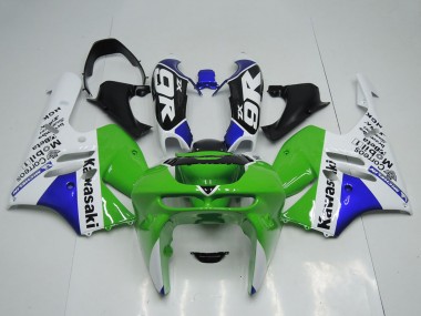 Carenados Moto Kawasaki ZX9R 1994-1997 - Verde Blanco Azul