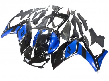 Carenado Moto Yamaha YZF R3/R25 2015-2018 - Azul Negro Brillante