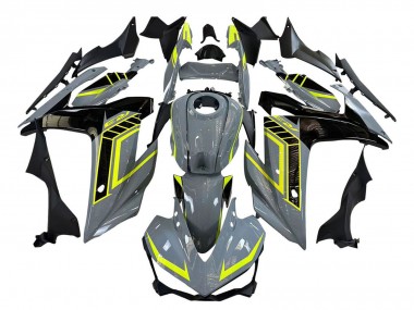 Carenados Moto Yamaha YZF R3/R25 2015-2018 - Nardo Gris Neon Amarillo Negro