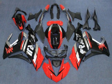 Carenados Moto Yamaha YZF R3/R25 2015-2018 - Rojo Plata Negro Brillante