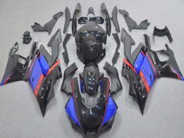 Carenados Moto Yamaha YZF R3/R25 2015-2018 - Azul Rojo Negro Brillante