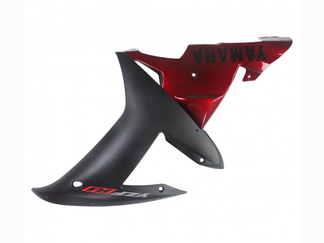 Kits Carenado Moto Yamaha YZF 1000 R1 2002-2003 - Rojo Negro Mate