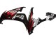 Carenados Moto Yamaha YZF 1000 R1 2004-2006 - Negro Brillante Rojo Llama