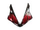 Carenados Moto Yamaha YZF 1000 R1 2004-2006 - Negro Brillante Rojo Llama